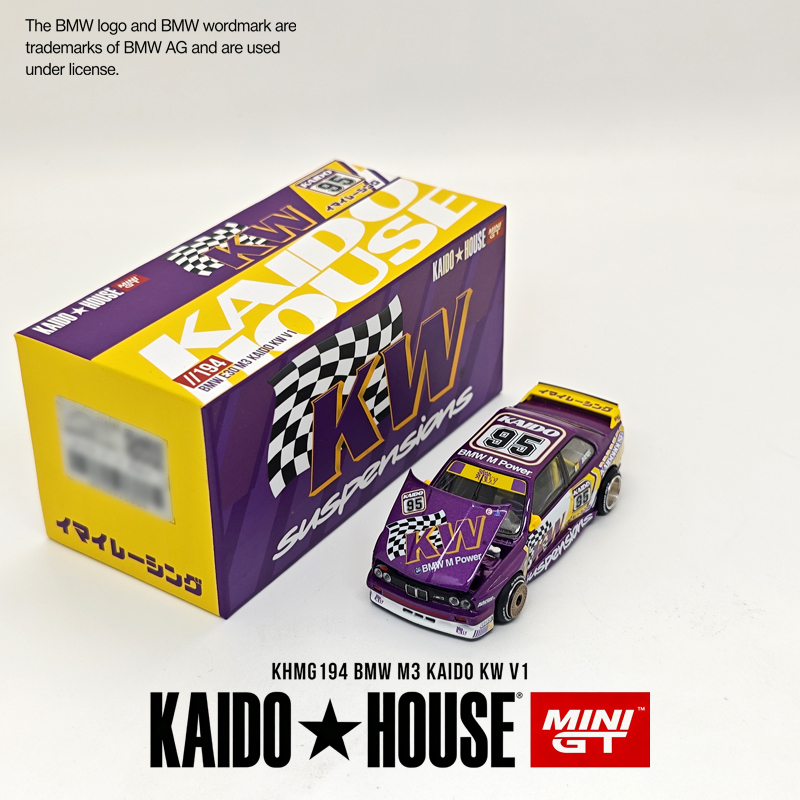 Die Cast Car 1 64 - 카이도 하우스 1:64 KHMG194 E30 M3