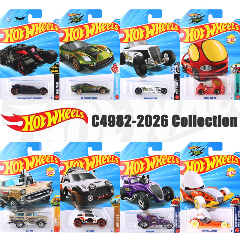 Die Cast Car 1 64 - 핫휠 C4982-2026 컬렉션, 1:64 다이캐스트 합금