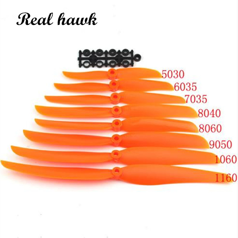 Model Airplane Plastic - 비행기 추진 10 개/몫 EP5030/6035/7035/8040/8060/9050/1060/1160 RC