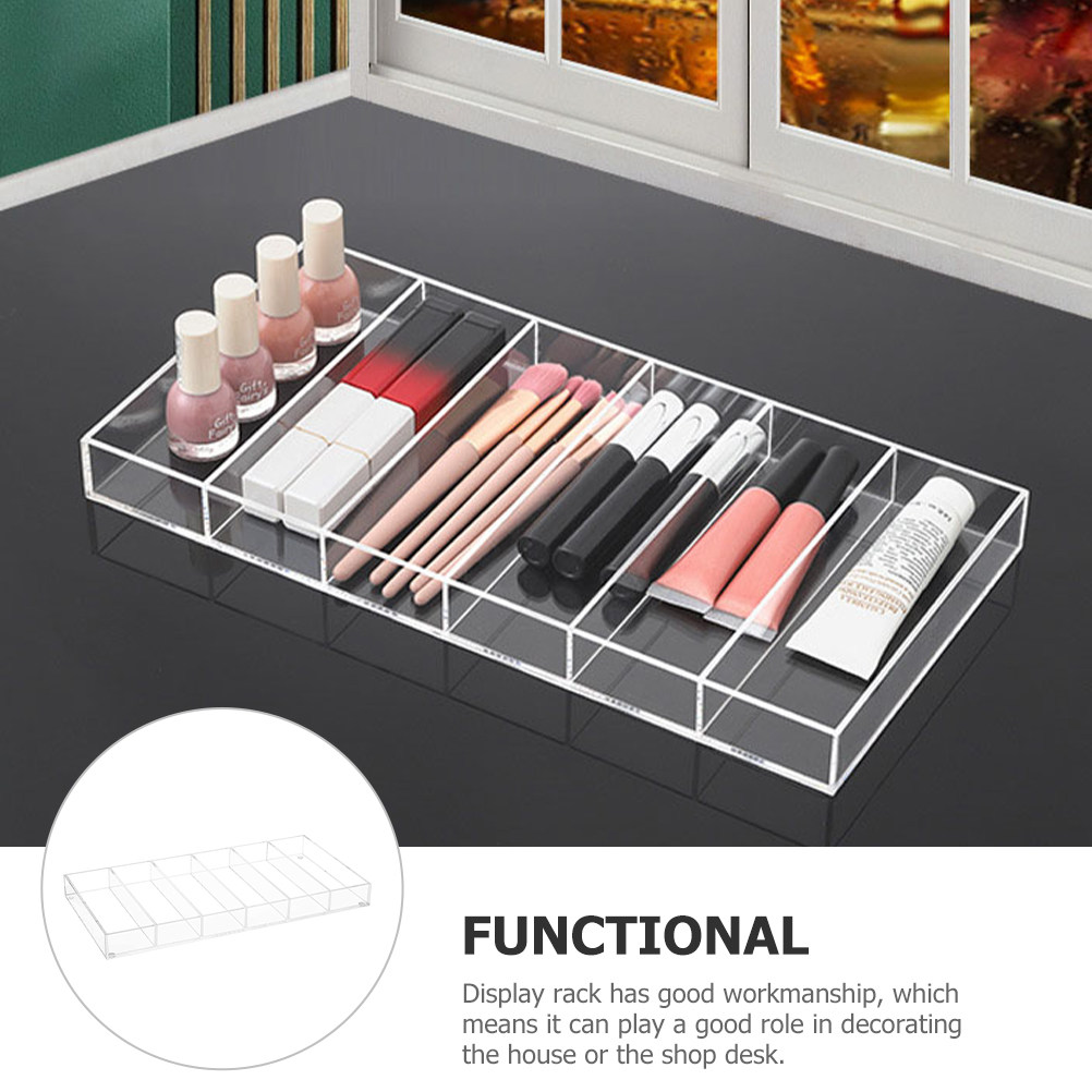Display Case Acrylic - 투명 아크릴 선글라스 트레이 6칸 선글라스