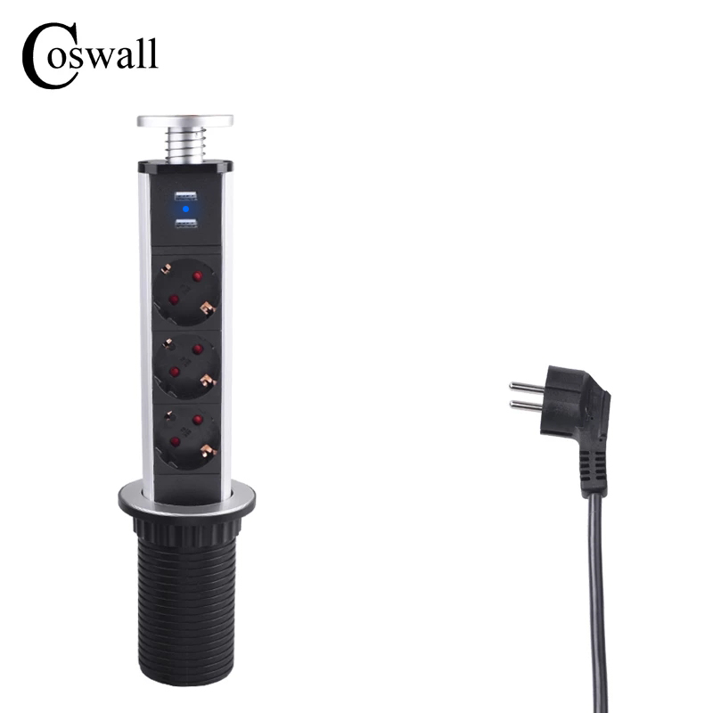 COSWALL PULL POP UP 3 소켓, USB  - Pop Display Shelf 리뷰 및 가격