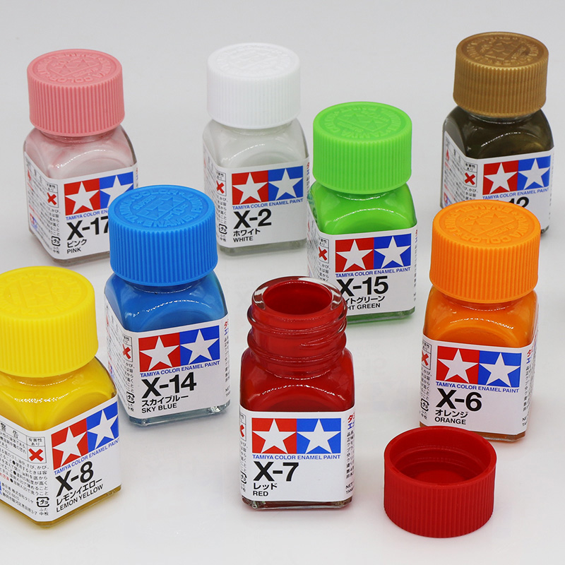 타미야 페인트 유성 에나멜 페인트 광택 군사 업무 구담 - Tamiya Model Paint Set 리뷰 및 가격