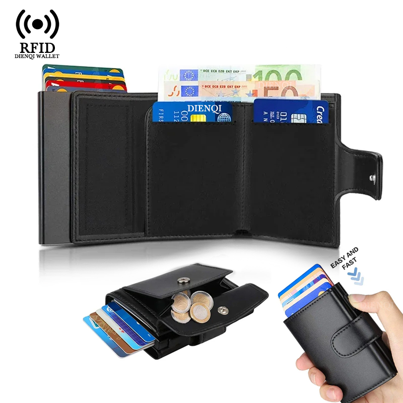 금속 명함 케이스 RFID 신용카드 홀더 블랙 트라이폴 - Card Top Loader 리뷰 및 가격