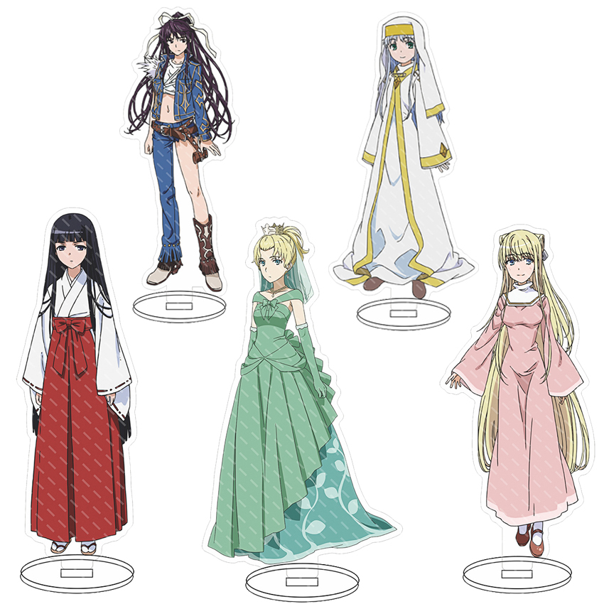 16CM 애니메이션 아크릴 스탠드 A Certain M - Figma Stand Set 리뷰 및 가격