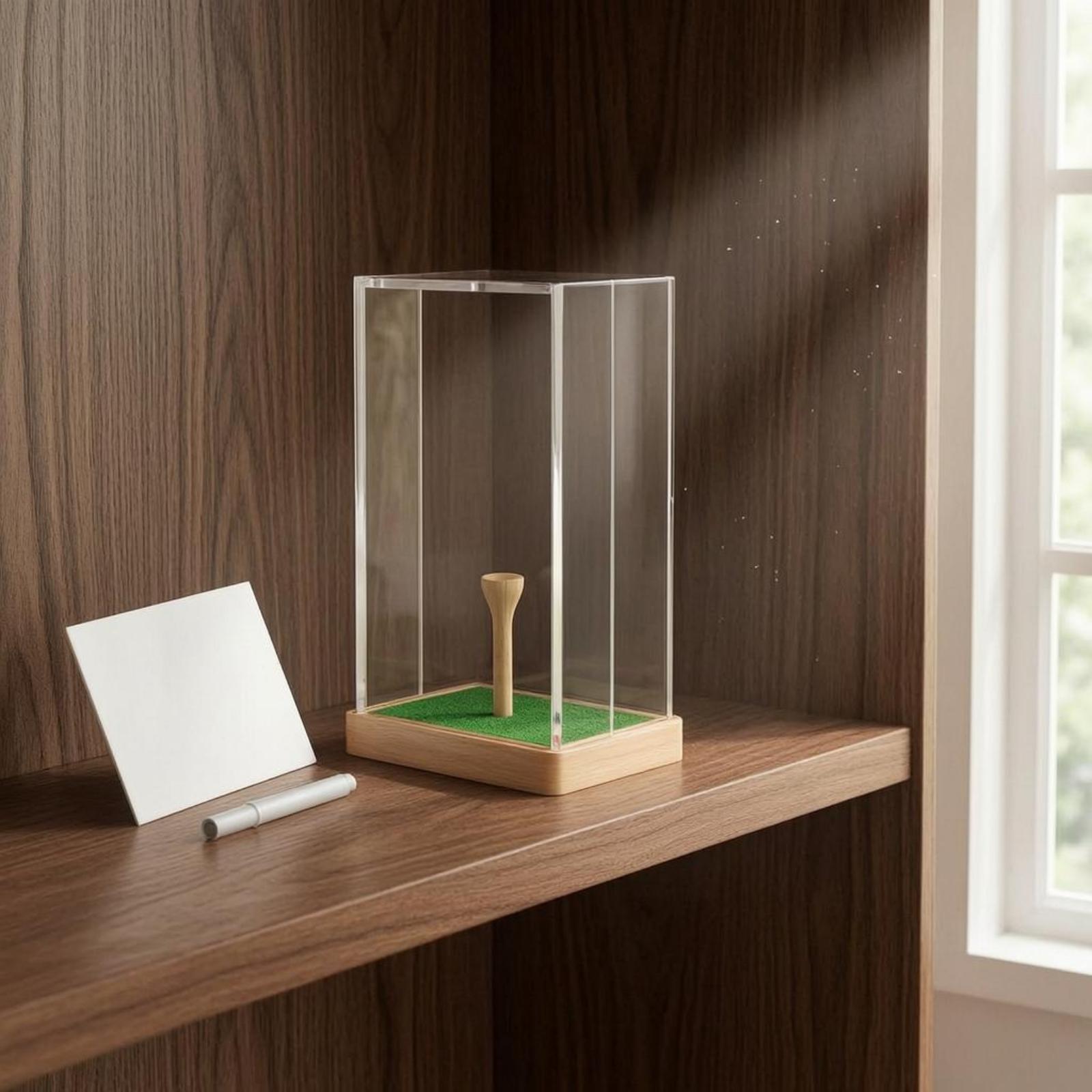 골프공 케이스 아크릴 디스플레이 박스 (녹색 잔디 삽입 - Display Case Acrylic 리뷰 및 가격