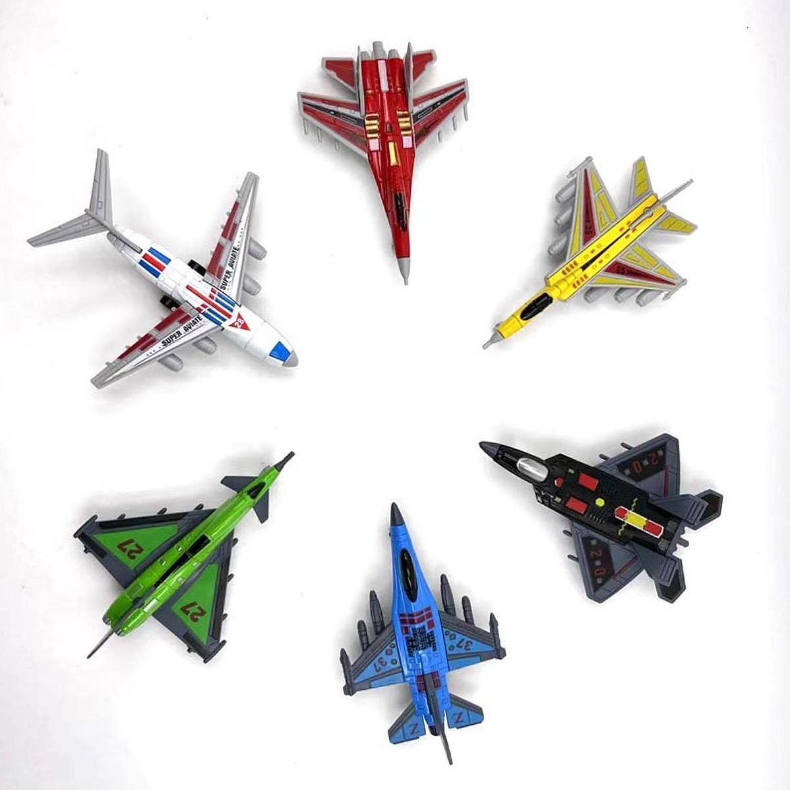 6x 합금 금속 항공기 모델 다이캐스트 금속 비행기 시 - Model Airplane Plastic 리뷰 및 가격