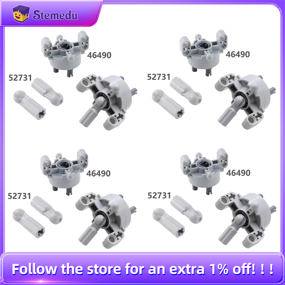 4 세트 기술 부품 휠 허브 CV Cardan 볼 조인 - Lego Set Technic 리뷰 및 가격