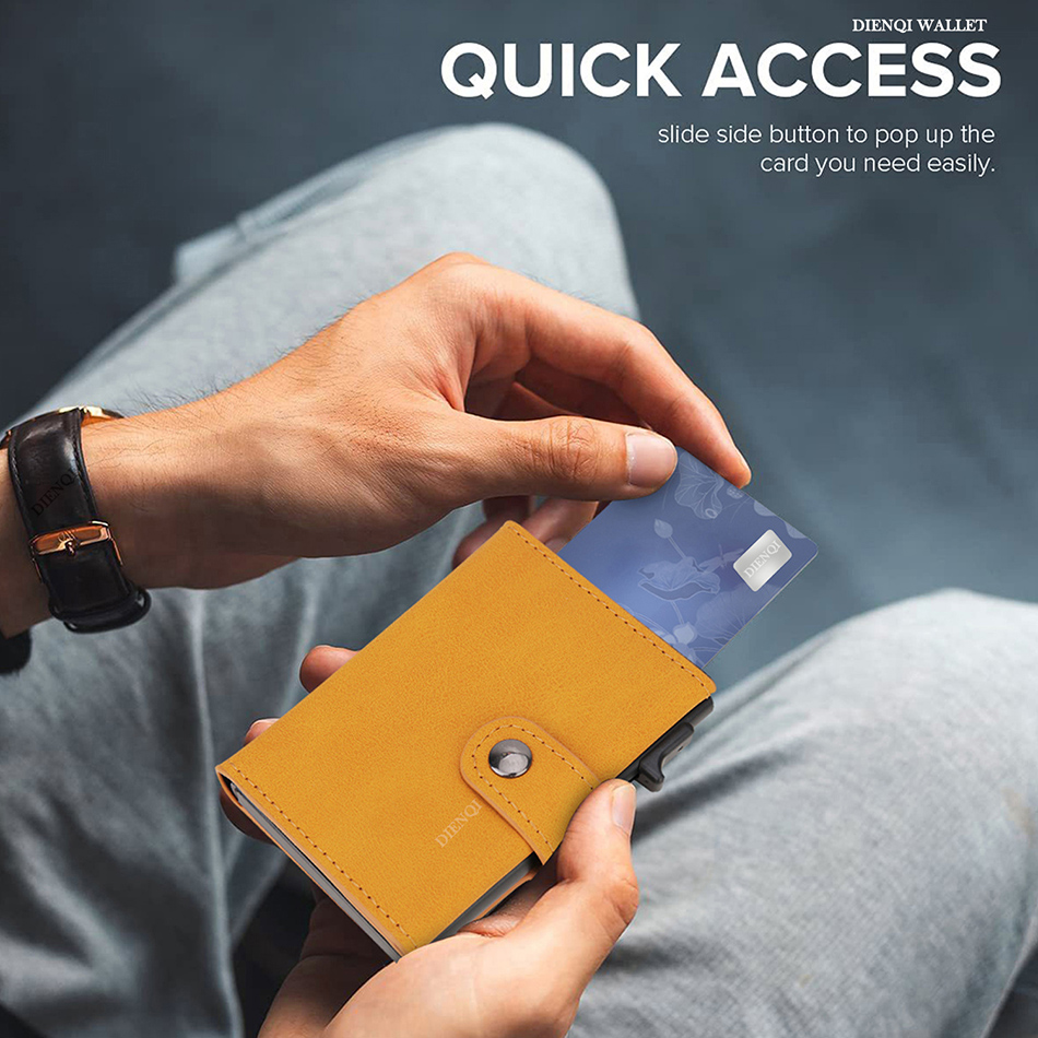 Airtag 지갑 Rfid 신용 카드 소지자 남성용 지 - Card Top Loader 리뷰 및 가격